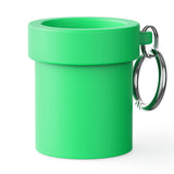 Green Pipe Game Case Keyring