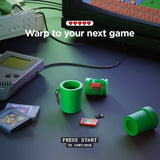 Green Pipe Game Case Keyring