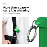 Green Pipe Game Case Keyring