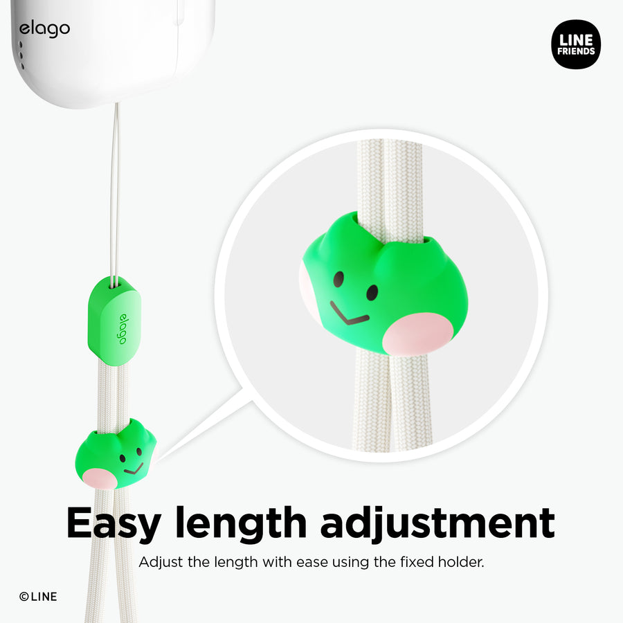 LINE FRIENDS | elago Lanyard Wrist Strap [2 Styles]