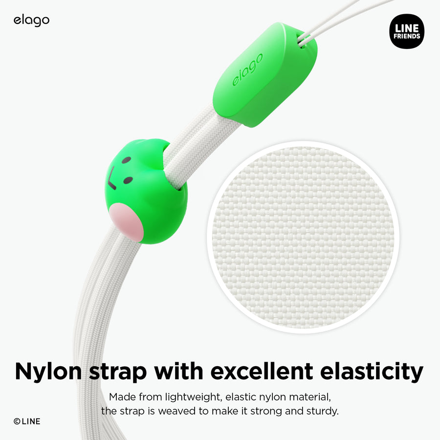 LINE FRIENDS | elago Lanyard Wrist Strap [2 Styles]