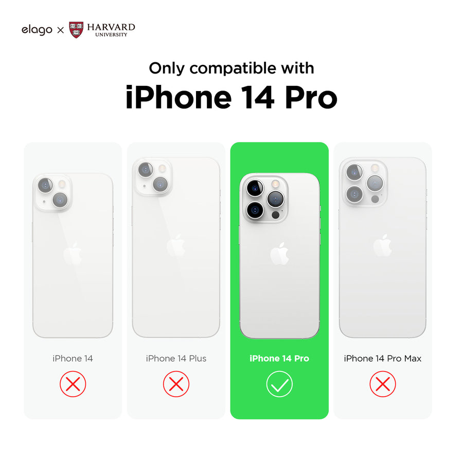 elago X Harvard Case for iPhone 14 Pro [2 Styles]