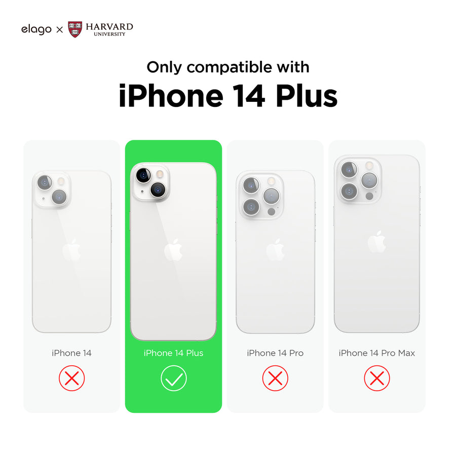 elago X Harvard Case for iPhone 14 Plus [2 Styles]