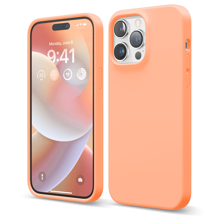Premium Silicone Case for iPhone 14 Pro Max [25 Colors]
