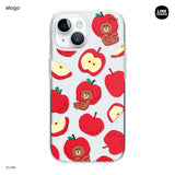 LINE FRIENDS | elago B&F Fruit Shop Hybrid Case for iPhone 15