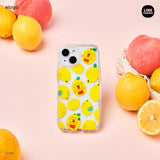 LINE FRIENDS | elago B&F Fruit Shop Hybrid Case for iPhone 15