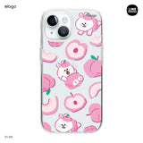LINE FRIENDS | elago B&F Fruit Shop Hybrid Case for iPhone 15
