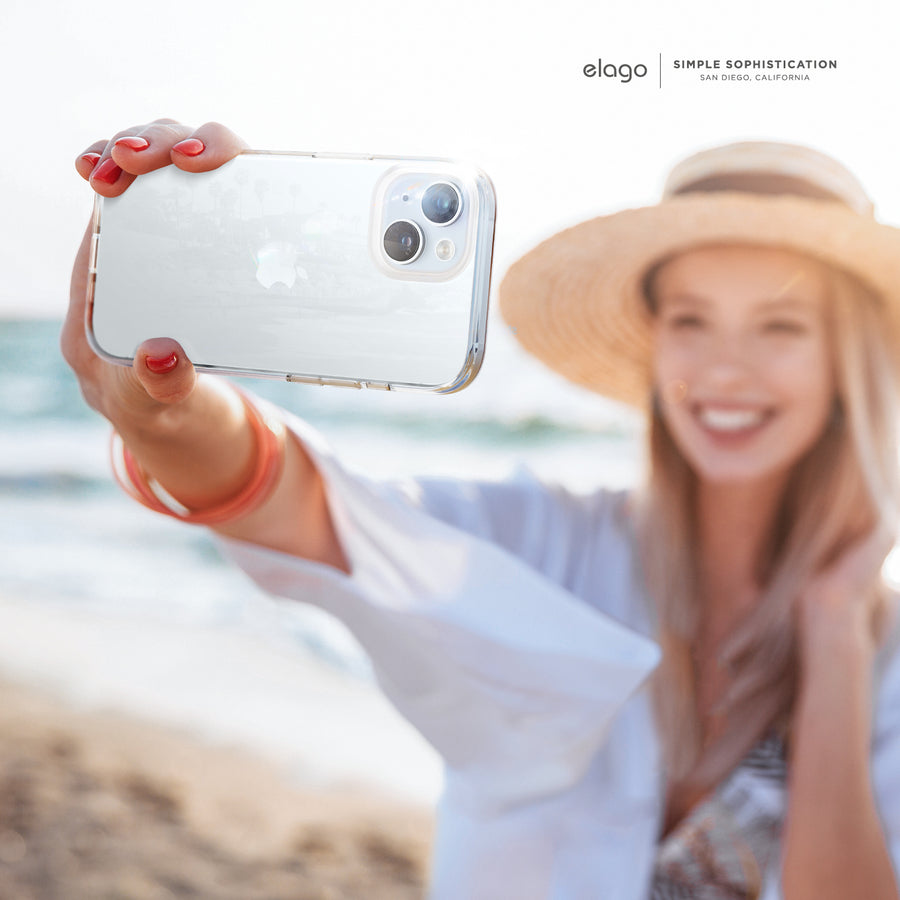 Hybrid Clear Case for iPhone 15 Plus
