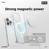BT21 elago On the Cloud MagSafe Hybrid Case for iPhone 15 Pro Max