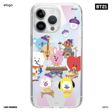 BT21 | elago Hope in Love Hybrid Case for iPhone 15 Pro Max