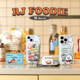 BT21 elago RJ FOODIE MagSafe Hybrid Case for iPhone 15 Pro Max