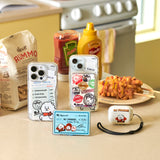 BT21 elago RJ FOODIE MagSafe Hybrid Case for iPhone 15 Pro Max