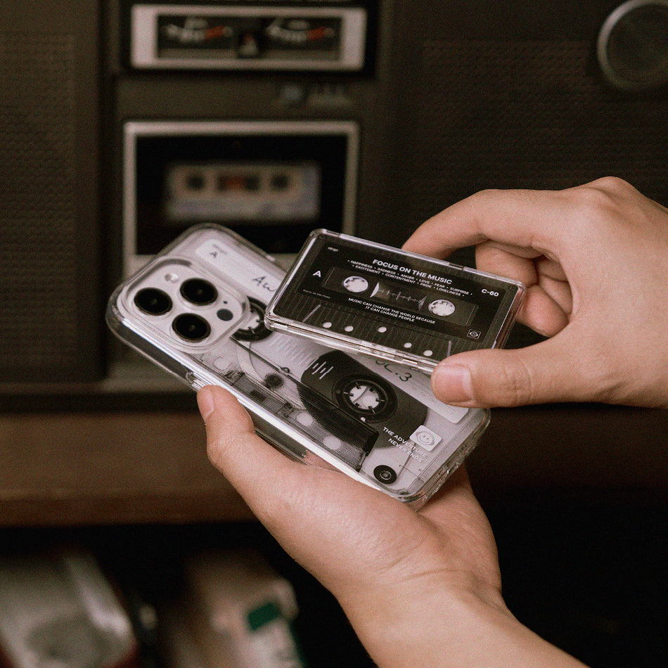 Cassette Tape 2 Monthly elago MagSafe Hybrid Clear Case Cassette Tape 2 Monthly elago MagSafe Hybrid Clear Case