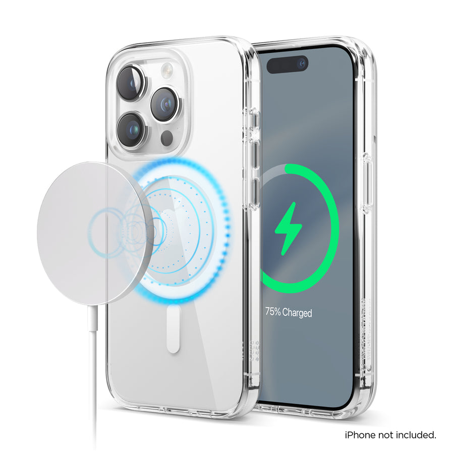 MagSafe Hybrid Clear Case for iPhone 15 Pro [3 Colors]