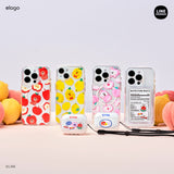 LINE FRIENDS | elago B&F Fruit Shop MagSafe Hybrid Case for iPhone 15 Pro Max