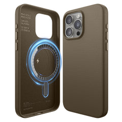 MagSafe Leather Case for iPhone 15 Pro Max