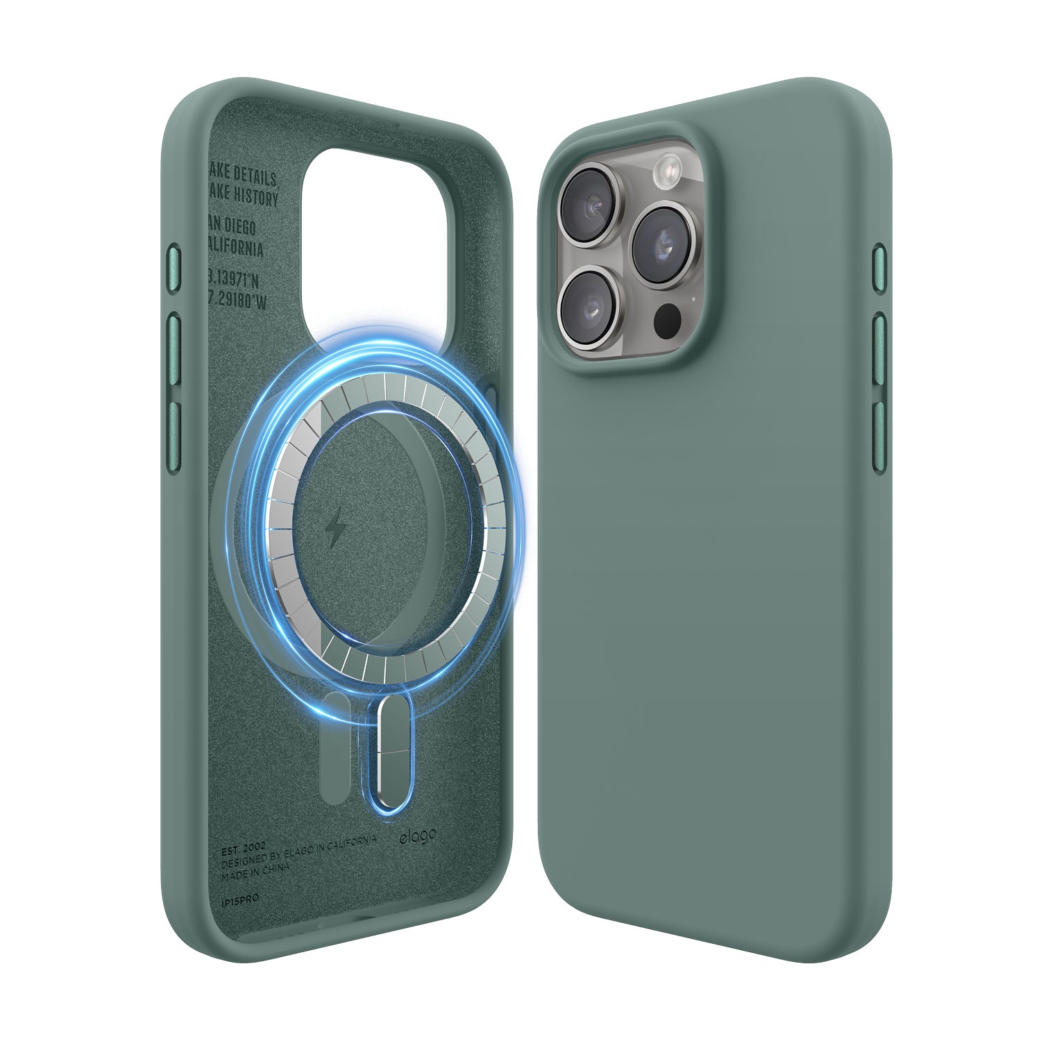 MagSafe Silicone Case for iPhone 15 Pro