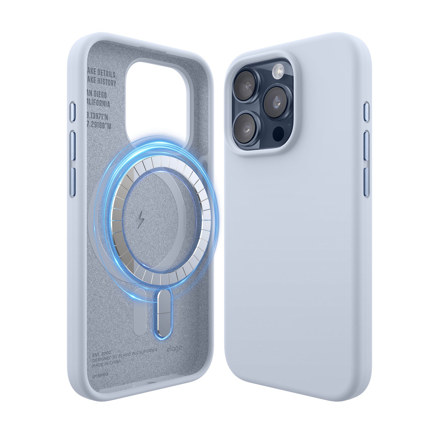 elago MagSafe Silicone Case for iPhone 15 Pro - Main Image