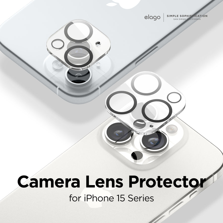 Camera Protector for iPhone 15 Pro / iPhone 15 Pro Max [1 or 2 pcs]