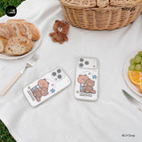 LINE FRIENDS | Retro Brown Collection MagSafe Hybrid Case