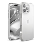 Clear Apple iPhone 16 Pro Max phone case with a sleek design, perfect for showcasing the phone's features. Cute and durable iPhone 16 phone cases available in custom options.