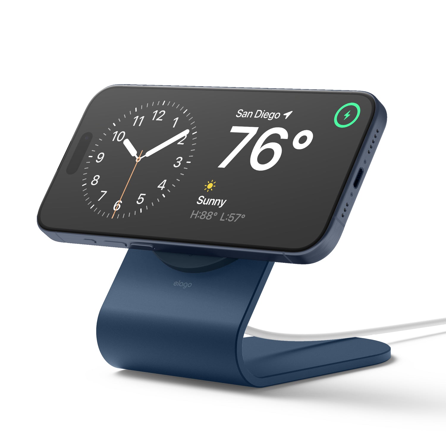 Best Apple charging stand for iPhone 15, offering a secure and convenient solution for charging. This iPhone 15 charger stand is MagSafe-compatible, providing a stable and efficient charging experience.