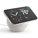 The best iPhone stand charger, designed for desk use. This Apple iPhone stand charger offers a stable and convenient solution for charging your device, providing optimal positioning for hands-free use.