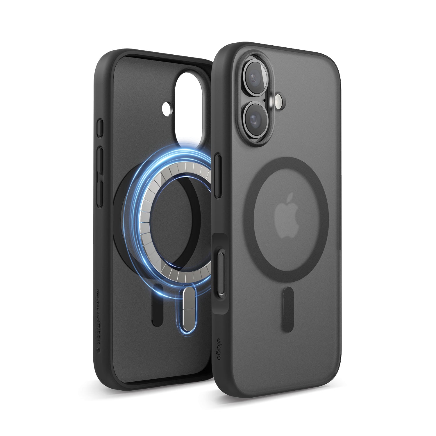 Elago Magnetic Hybrid Clear Case Compatible with iPhone 16 Case Cover 6.1 inch - Compatible with MagSafe, PC + TPU Hybrid Technology, Shockproof Elago Magnetic Hybrid Clear Case Compatible with iPhone 16 Case Cover 6.1 inch - Compatible with MagSafe, PC + TPU Hybrid Technology, Shockproof