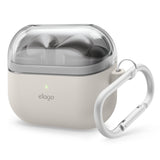 Galaxy Buds Pro 3 case cover with durable design, featuring a carabiner for secure attachment. Perfect case for Galaxy Buds 3 Pro, providing sleek protection and easy portability.