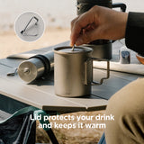 elago X Rockland Titanium Mug 450ML
