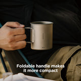 elago X Rockland Titanium Mug 450ML