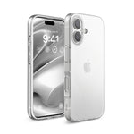 Crystal-clear hybrid case for Apple iPhone 16, offering excellent protection and style. Ideal as an iPhone 16 back cover, iPhone 16 cover case, and part of the premium Apple iPhone 16 cases collection.