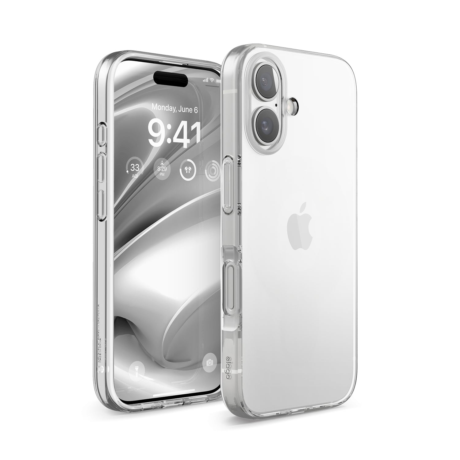Crystal-clear hybrid case for Apple iPhone 16, offering excellent protection and style. Ideal as an iPhone 16 back cover, iPhone 16 cover case, and part of the premium Apple iPhone 16 cases collection.