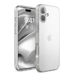 Premium hybrid clear case for iPhone 16 Plus with sleek design and excellent protection. Best buy iPhone 16 Plus case featuring durable silicone material, ideal for creating custom iPhone 16 phone case styles.