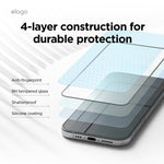 Premium iPhone 16 Pro Max tempered glass screen protector designed for durability and clarity. Best screen protectors for iPhone 16 Pro Max with edge-to-edge protection.