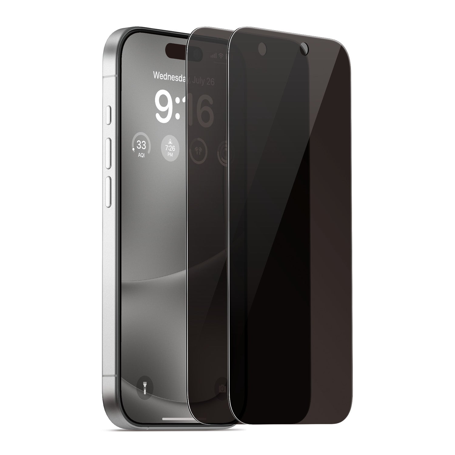 iPhone 16 Pro Max Privacy Glass+ Screen Protector