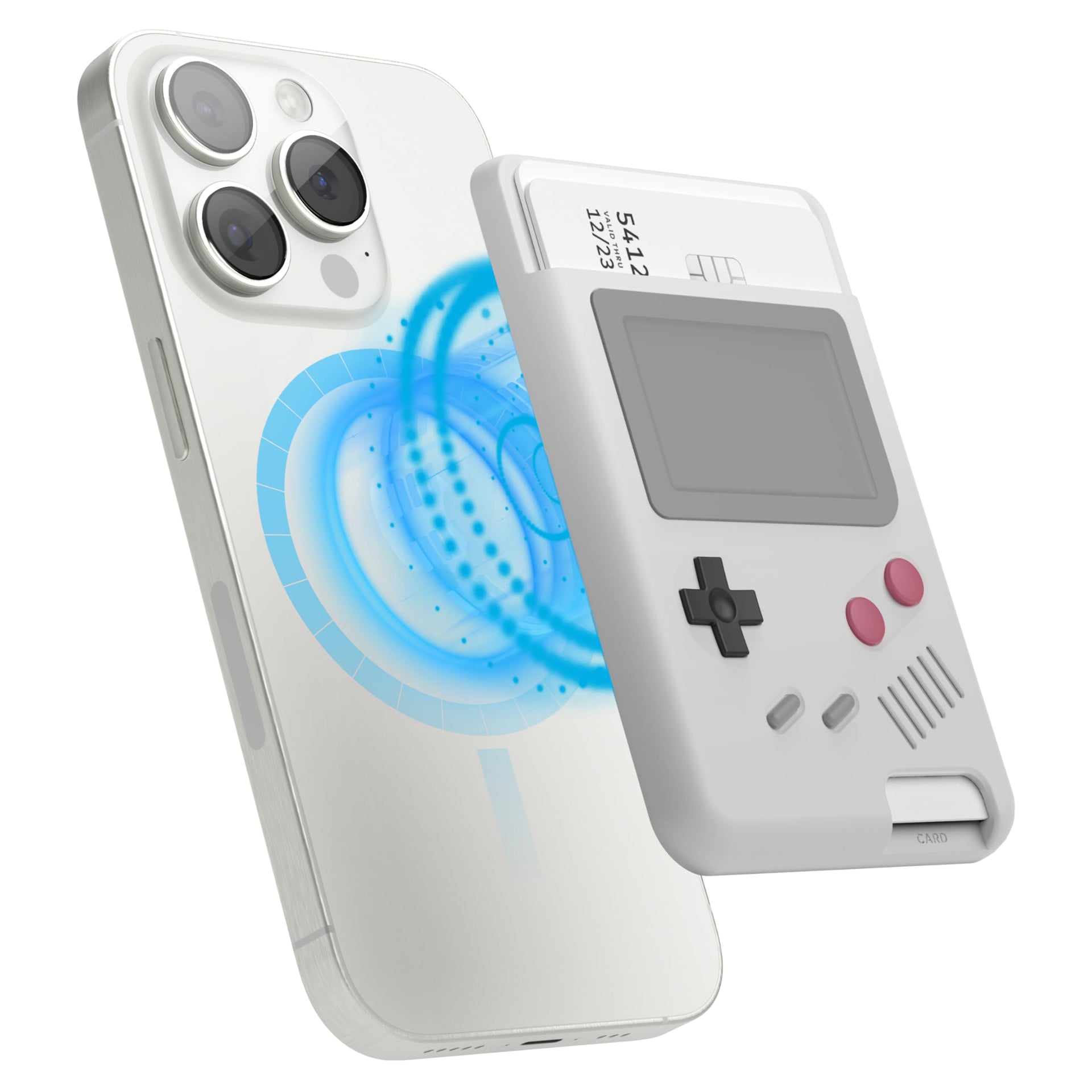 AW5 Gameboy MagSafe Card Holder for all phones elago