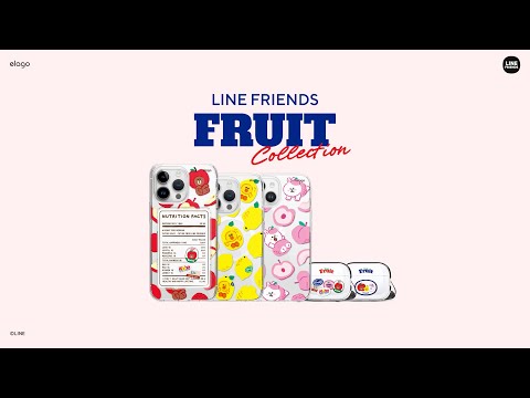LINE FRIENDS | elago B&F Fruit Shop Case for AirPods Pro 2 [2 Styles]