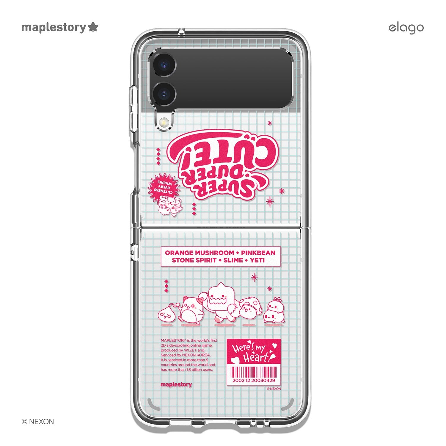 elago | MapleStory Collection Case for Galaxy Z Flip 3 [4 Styles]