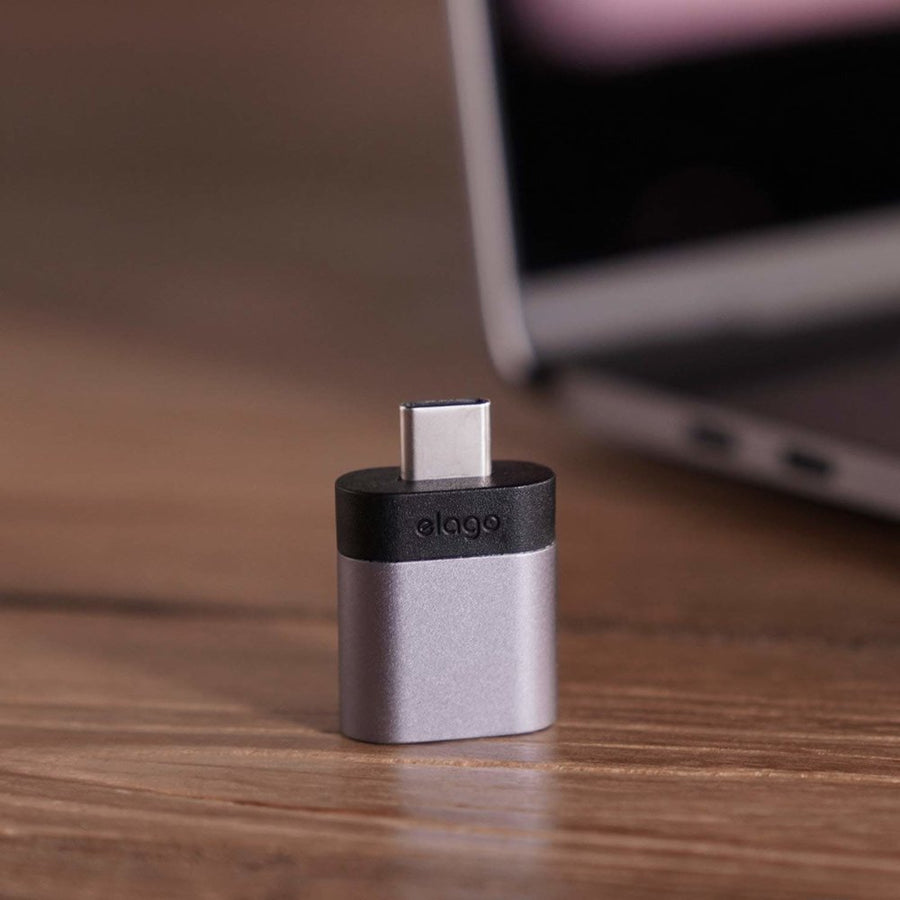 Mini Aluminum USB-C to USB 3.0 Female Mini Adapter [2 Colors]