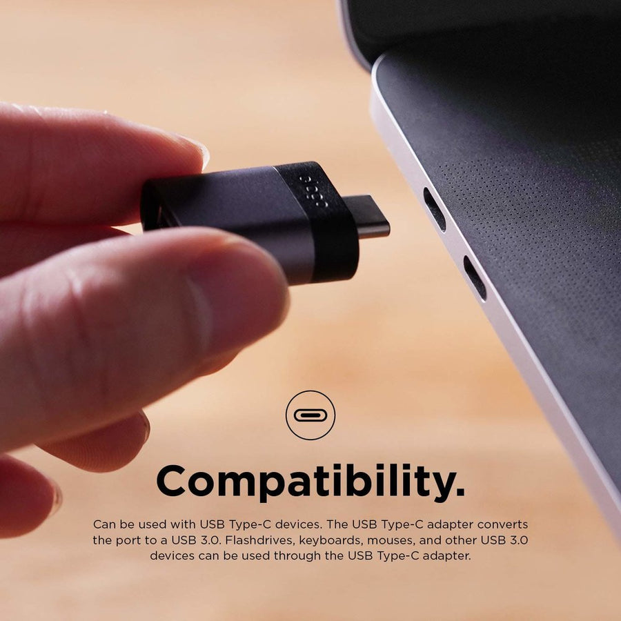 Mini Aluminum USB-C to USB 3.0 Female Mini Adapter [2 Colors]
