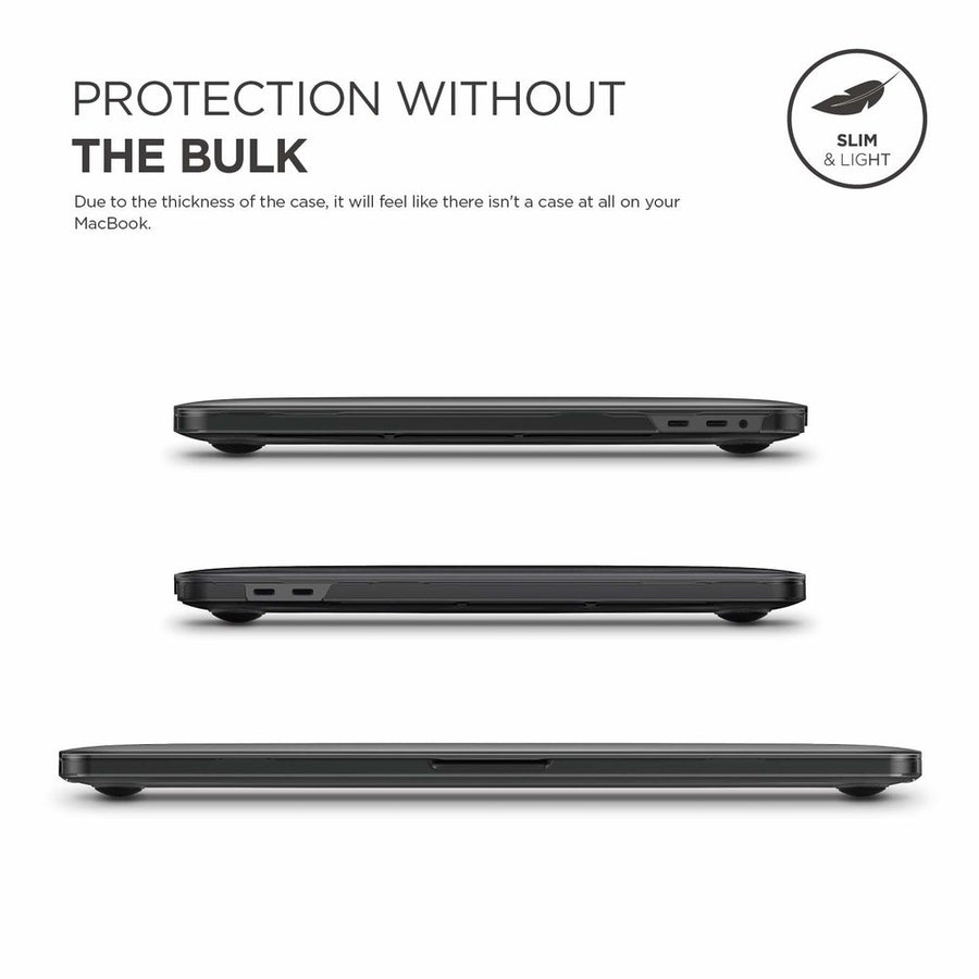 Ultra Slim Hard Case - Macbook Pro 13 inch with/without Touch Bar [Dark Grey]