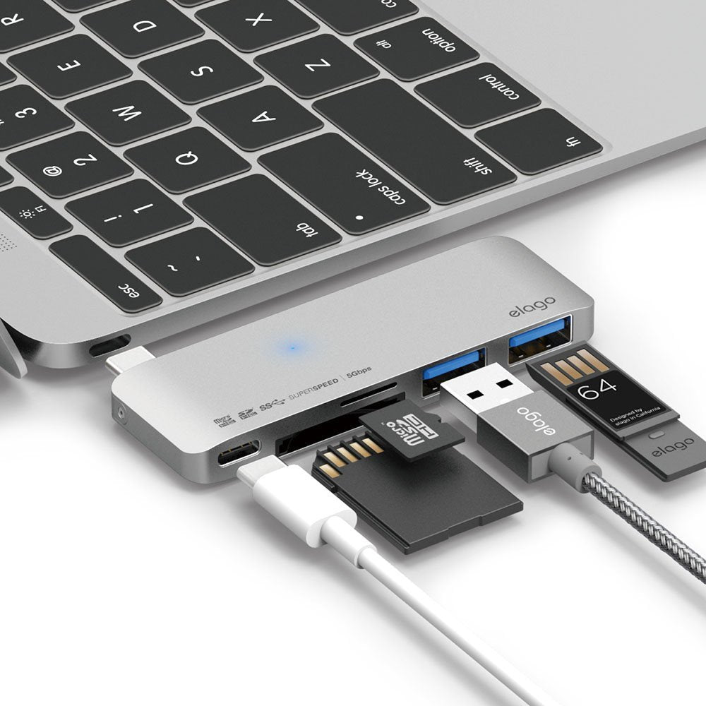 Aluminum Charging Multi Hub USB-C