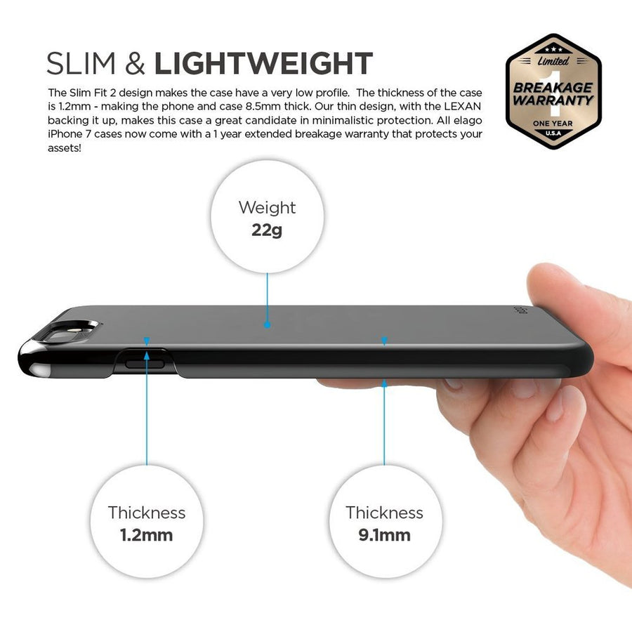 Slim Fit 2 Case for iPhone 7 Plus [8 Colors]