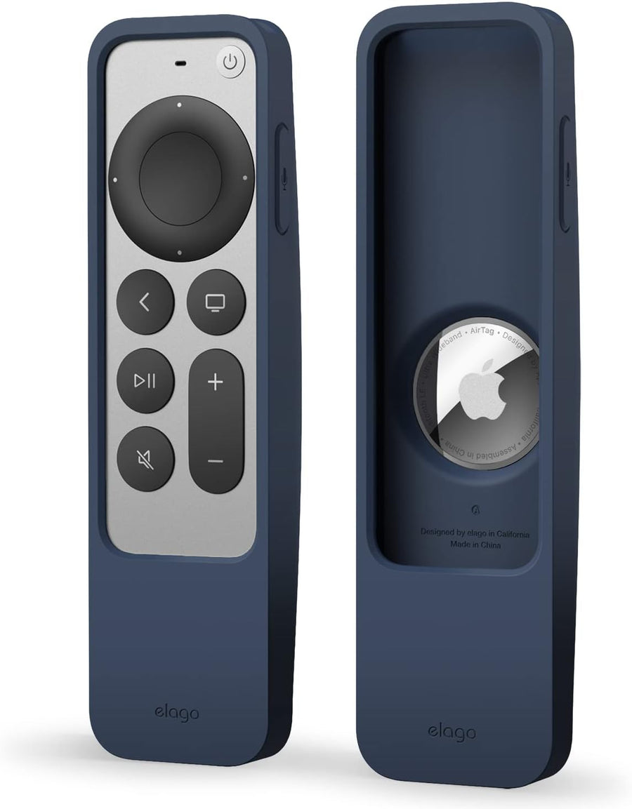 R5 Locator Case for 2022/2021 Apple TV Siri Remote [4 Colors] - AirTag not included