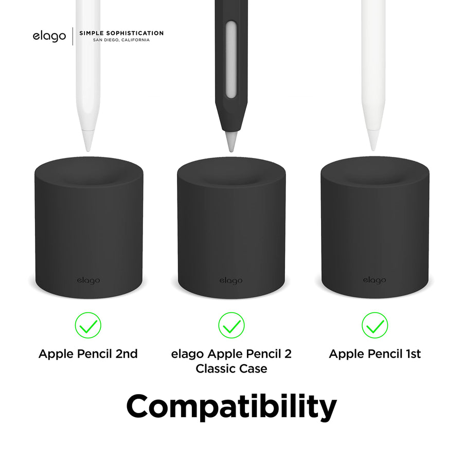 Silicone Stand for Apple Pencil and Any Tablet Stylus [4 Colors]