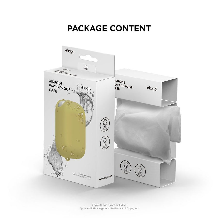 Waterproof Case for AirPods 1 & 2 [2 Colors]