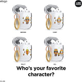 LINE FRIENDS | elago Burger Time Clear Case [4 Styles]