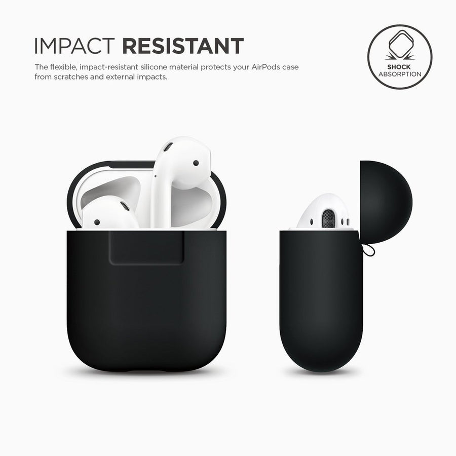 Silicone Case for AirPods 1 & 2 [12 Colors]