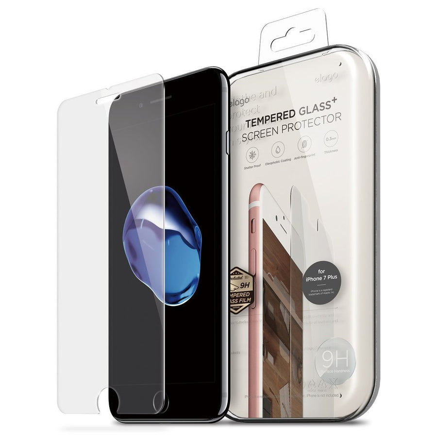 Tempered Glass+ Screen Protector for iPhone 8 Plus / 7 Plus 5.5